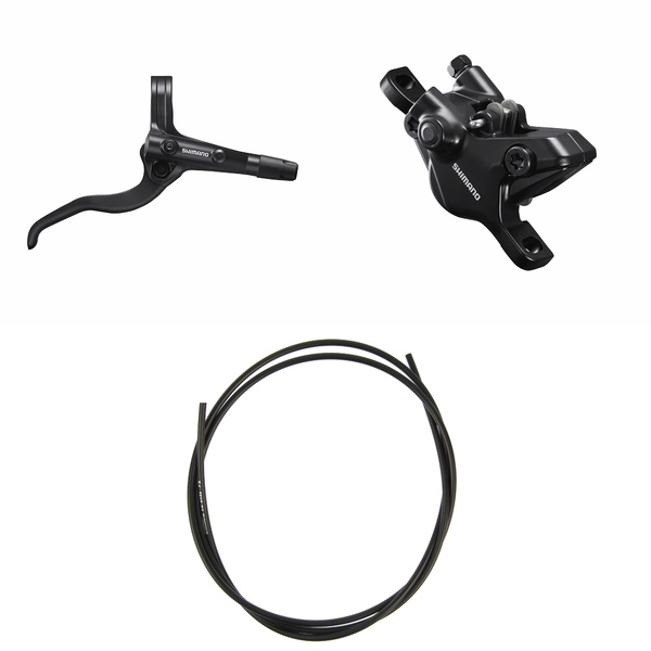 Hidrauliniai stabdžiai galiniai su rankenėle Shimano Black BL-MT401(R), BR-MT410&reg;