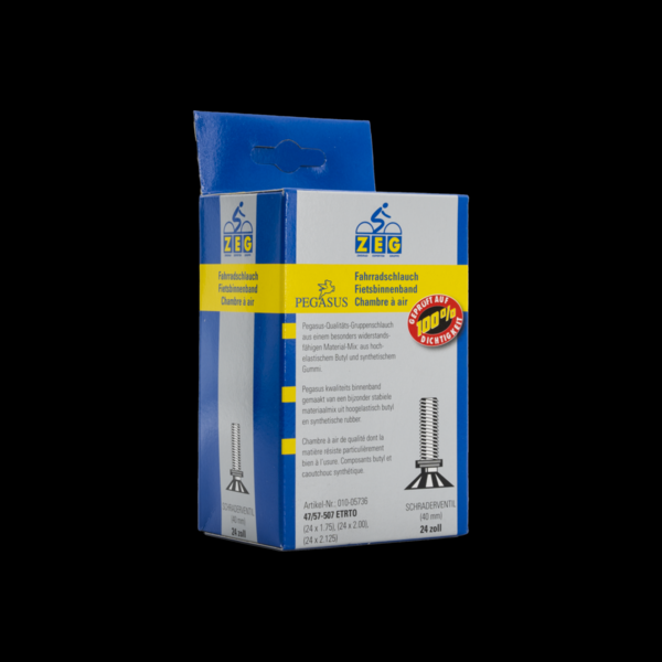 Pegasus Inner Tube 24  valve: Schrader / AV 47/57-507
