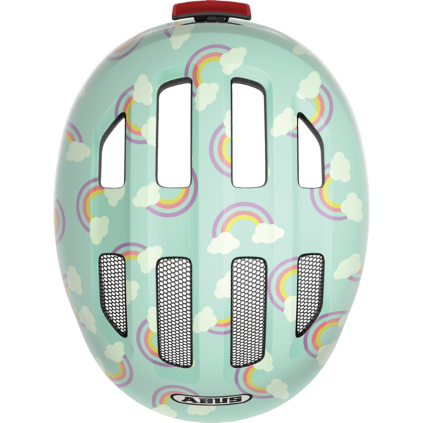 Abus helmet for children Smiley 3.0 LED blue rainbow