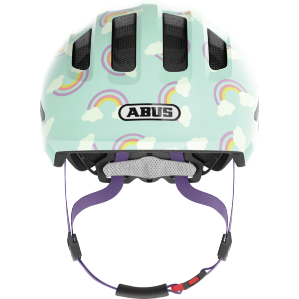 Abus helmet for children Smiley 3.0 LED blue rainbow