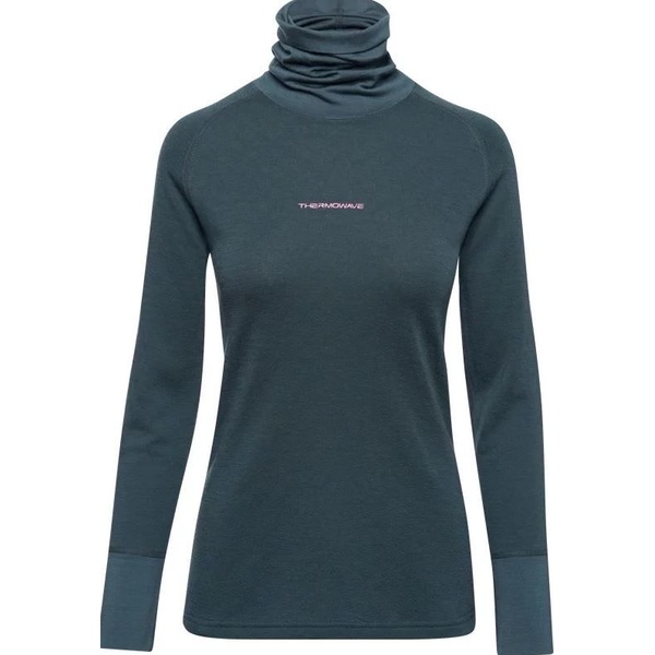 Thermowave mot. Merino Xtreme Long Sleeve High Neck Grey