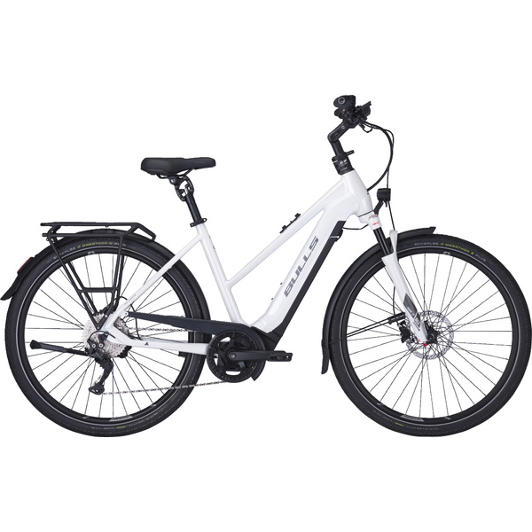 Dviratis 28  elektrinis Bulls Tourer EVO 10 trapez 555Wh baltas 