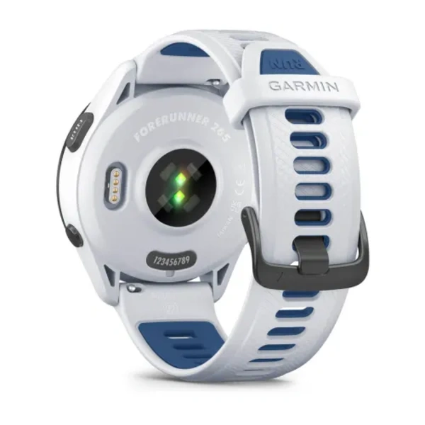 Garmin Forerunner 265 i&scaron;manusis sportinis laikrodis (Whitestone / Tidal Blue)