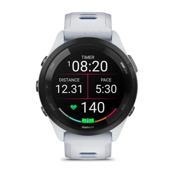 Garmin Forerunner 265 i&scaron;manusis sportinis laikrodis (Whitestone / Tidal Blue)