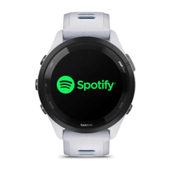 Garmin Forerunner 265 i&scaron;manusis sportinis laikrodis (Whitestone / Tidal Blue)