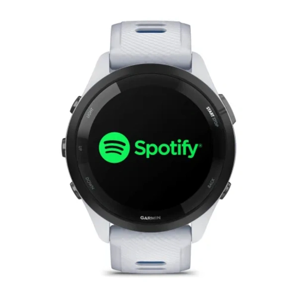 Garmin Forerunner 265 i&scaron;manusis sportinis laikrodis (Whitestone / Tidal Blue)