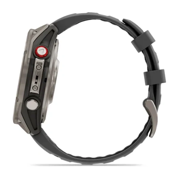 Garmin fenix 8 Pro 47 mm AMOLED Sapphire Titanium i&scaron;manusis sportinis laikrodis (Grafito spalvos)