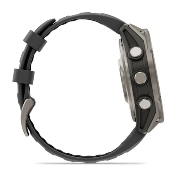 Garmin fenix 8 Pro 47 mm AMOLED Sapphire Titanium i&scaron;manusis sportinis laikrodis (Grafito spalvos)