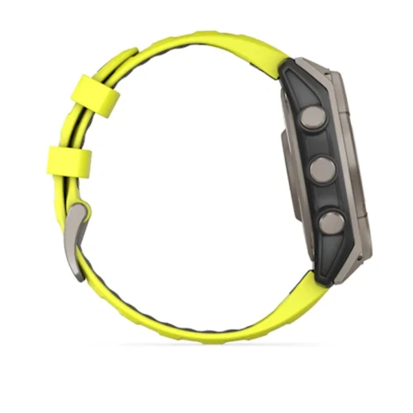 Garmin fēnix 8 &ndash; 47 mm, Solar, Sapphire i&scaron;manusis sportinis laikrodis (Titano spalvos)