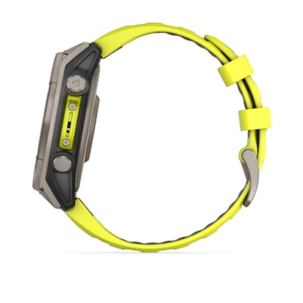 Garmin fēnix 8 &ndash; 47 mm, Solar, Sapphire i&scaron;manusis sportinis laikrodis (Titano spalvos)