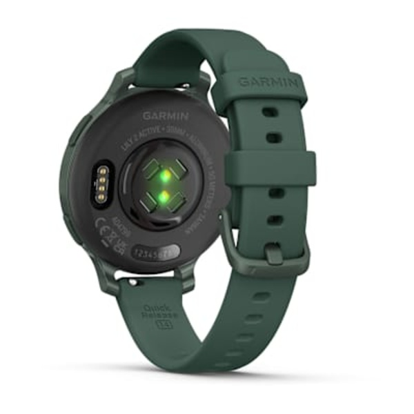 Garmin Lily&reg; 2 Active i&scaron;manusis sportinis laikrodis (Žaliojo jaspio spalvos)