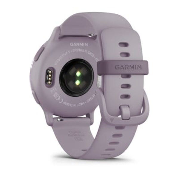Garmin v&iacute;voactive&reg; 5 i&scaron;manusis sportinis laikrodis (orchidėjų spalvos)