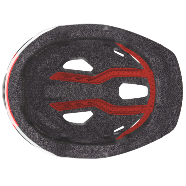 Helmet Scott Spunto Junior t.grey/red 1 size