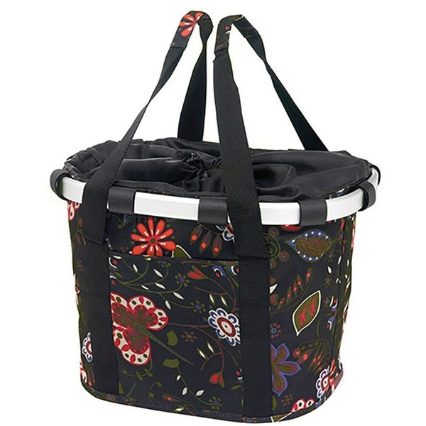Bike handlebar bag Bikebasket black with gels 350x280x260 mm 15L
