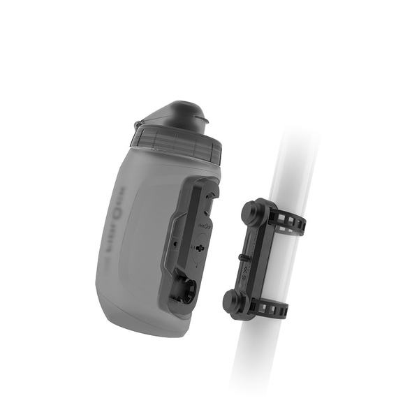 Fidlock Twist bottle 450ml + uni base black transparent 
