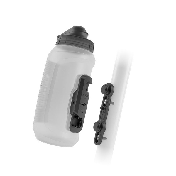 Fidlock Twist 750ml bottle + bike base transparent