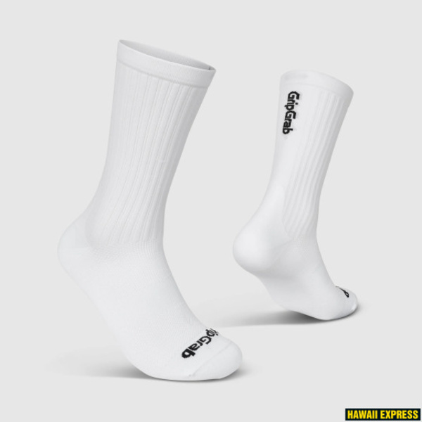 Kojinės GripGrab PACR HIGH CUT baltos