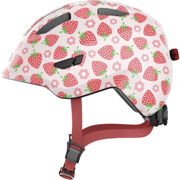Helmet Abus Smiley 3.0 LED rose strawberry