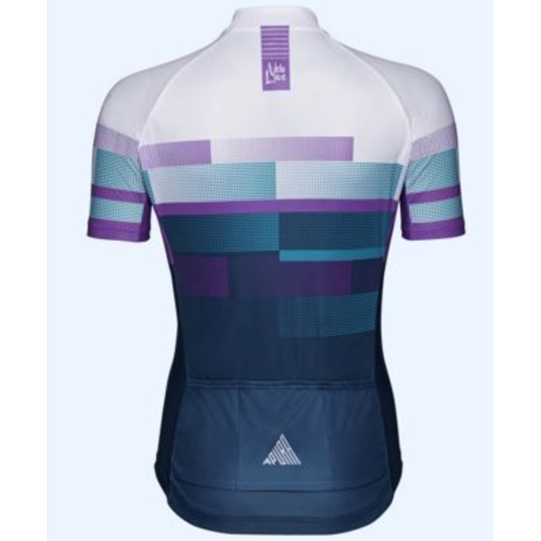 Short sleeve T-shirt APURA Velo Love-Le white/purple