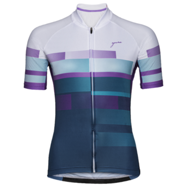 Short sleeve T-shirt APURA Velo Love-Le white/purple