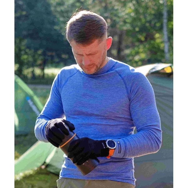 Thermowave Men s Thermo Shirt Merino Active warm long sleeve blue
