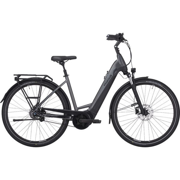 Dviratis 28  elektrinis Pegasus Premio EVO 5F Belt wave BOSCH Sistema 400wh juodas 