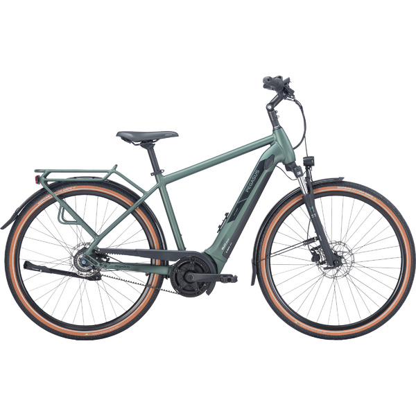 Dviratis 28  Pegasus Solero Evo 8R Belt vyr. 500Wh žalias 