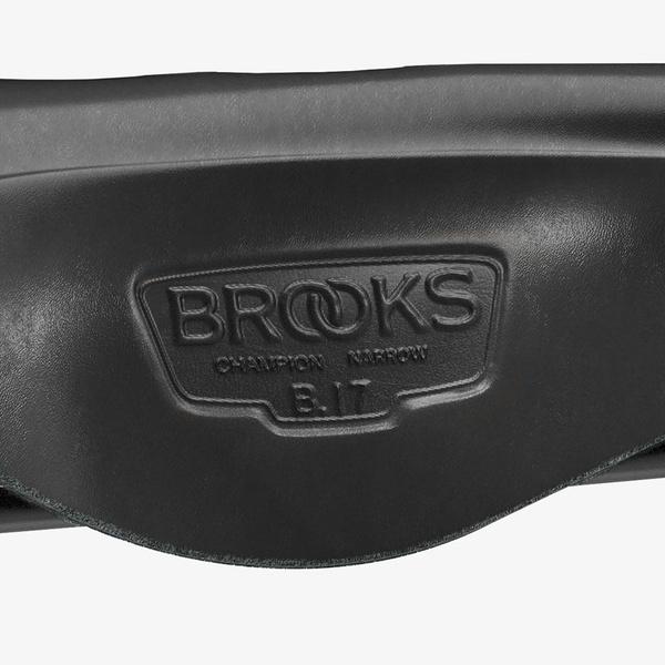 Bicycle saddle Brooks Leather B17 Narrow Black