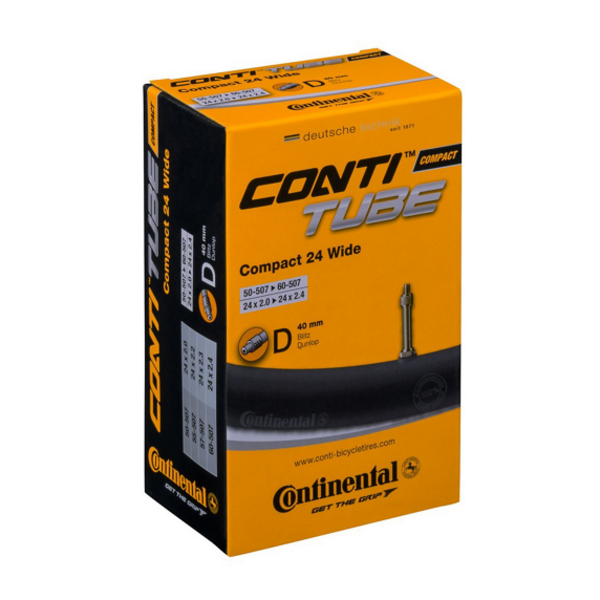 Inner tube Continental Wide 24  D40 RE 50-507&ndash;60-507 Dunlop 40 mm