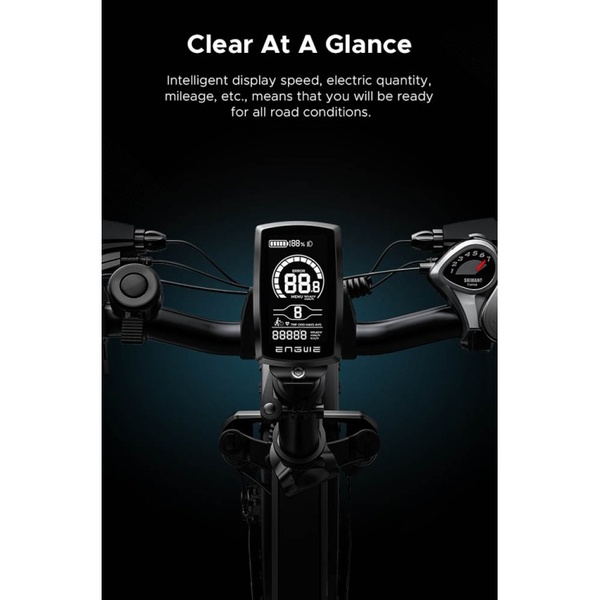 Bicycle 20  electric Engwe EP-2 PRO grey