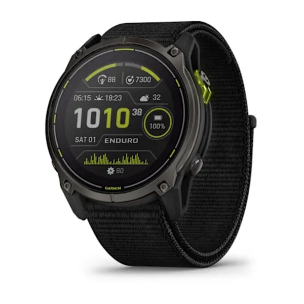 Garmin Enduro 3 DLC Titanium sportinis i&scaron;manusis laikrodis (Carbon Grey DLC Titanium)
