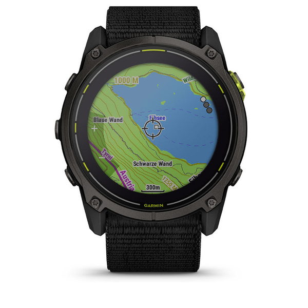 Garmin Enduro 3 DLC Titanium sportinis i&scaron;manusis laikrodis (Carbon Grey DLC Titanium)