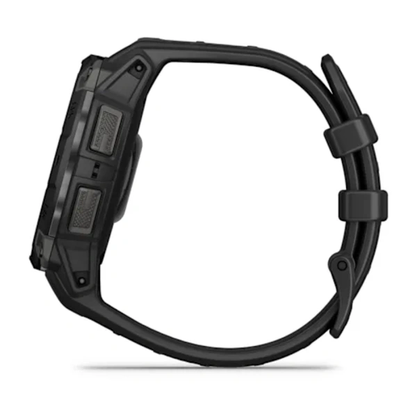 Garmin Instinct&reg; 3 &ndash; 45 mm, AMOLED i&scaron;manusis sportinis laikrodis (Juodos spalvos)