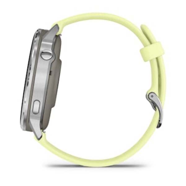 Garmin Venu&reg; 4 &ndash; 45 mm Sportinis i&scaron;manusis laikrodis (Sidabro Spalvos)