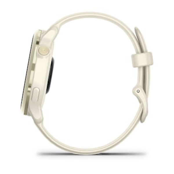 Garmin v&iacute;voactive&reg; 6 i&scaron;manusis sportinis laikrodis (Bone / Lunar Gold) 