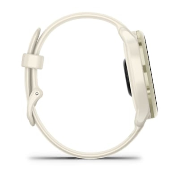 Garmin v&iacute;voactive&reg; 6 i&scaron;manusis sportinis laikrodis (Bone / Lunar Gold) 