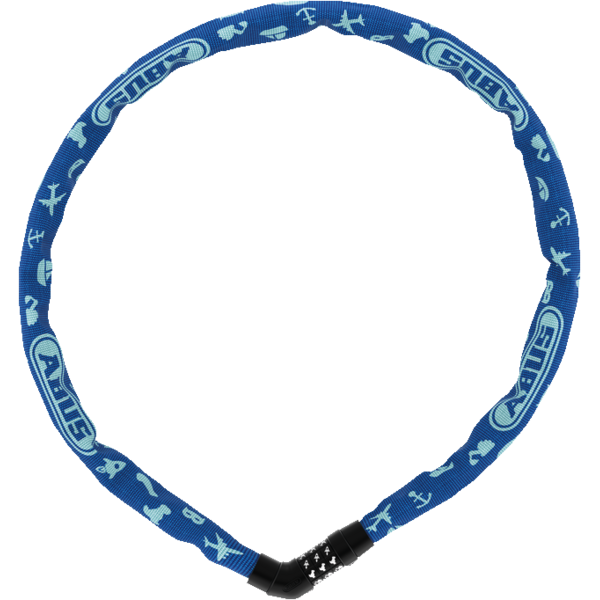 Abus chain lock Steel-O-Chain 4804C/75 BU SYMBOLS blue