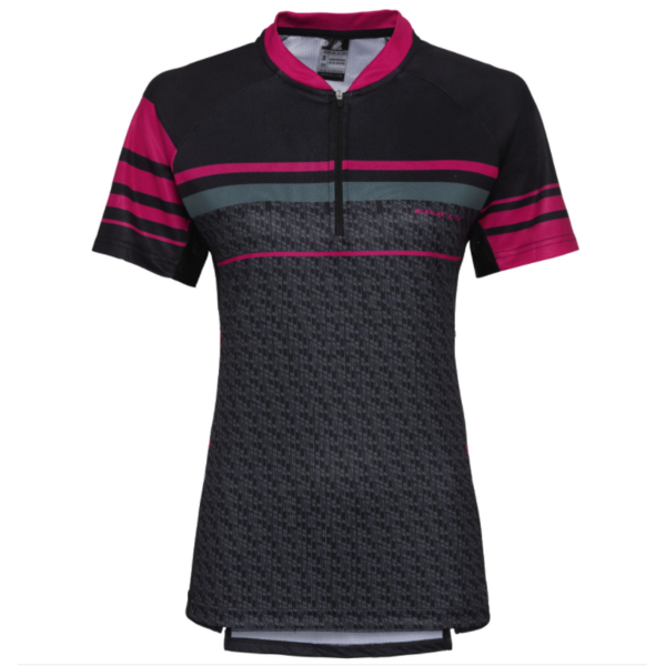 Short sleeve T-shirt BULLS Monta black/pink