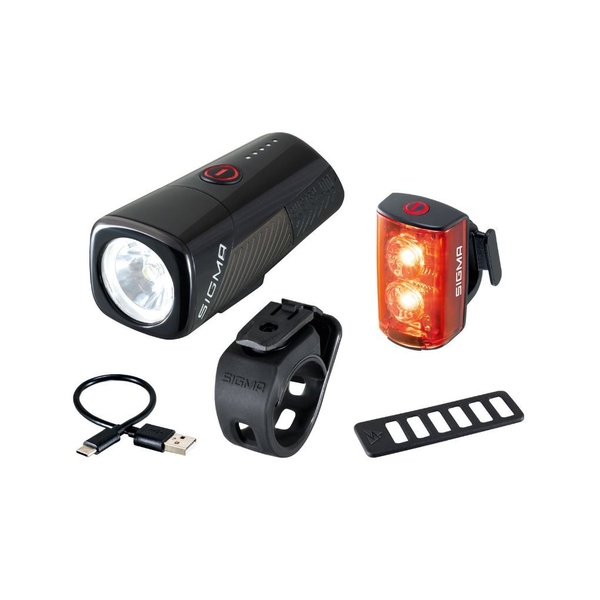 Žibintų komplektas Sigma Buster 800 Set w/RL 150
