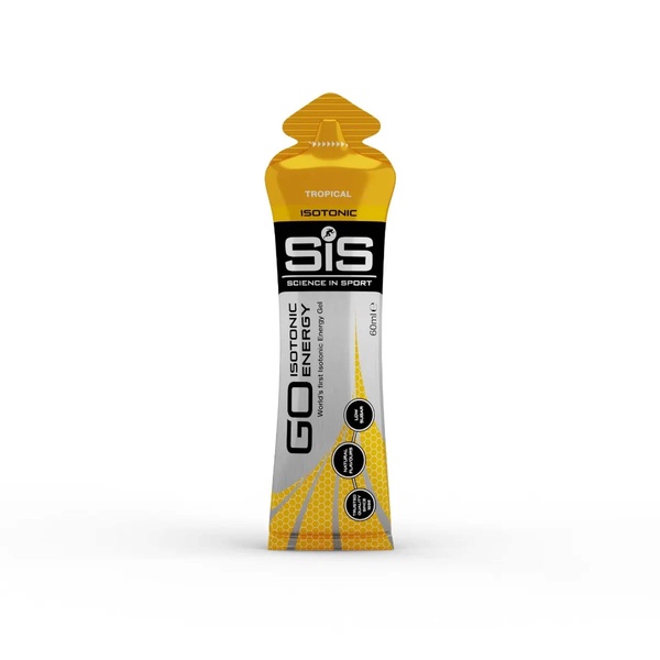 Energetinis gelis Science in Sport Isotonic Energy Tropical Gel 60m
