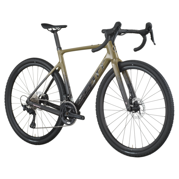 Dviratis 28  SCOTT ADDICT GRAVEL 40 kaki green/carbon black Scott