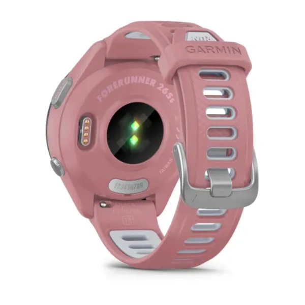 Garmin Forerunner 265S i&scaron;manusis sportinis laikrodis (Rausvos spalvos)