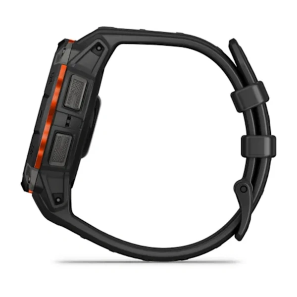 Garmin Instinct&reg; 3 &ndash; 45 mm, Solar i&scaron;manusis sportinis laikrodis (Juodos spalvos)