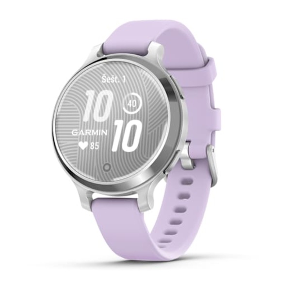 Garmin Lily&reg; 2 Active i&scaron;manusis sportinis laikrodis  (Sidabro spalvos)