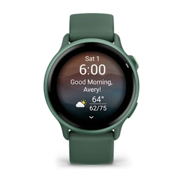 Garmin v&iacute;voactive 6 i&scaron;manusis sportinis laikrodis (Jasper Green)