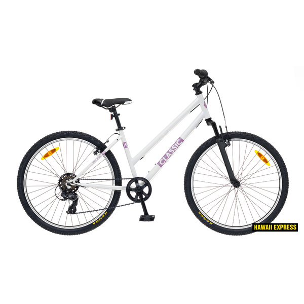 Dviratis 26  CLASSIC LADY SPORT 26 7s 26  white classic
