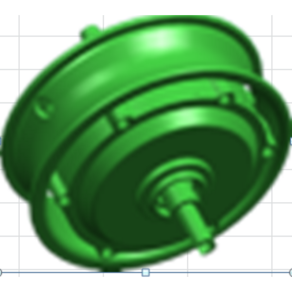 Motor for e-scooter inokim Light 2