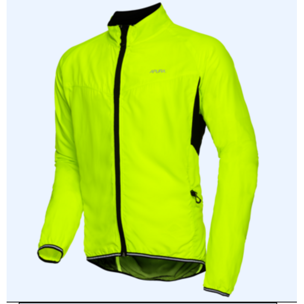 Jacket for men. Apura Commutingjacke neon yellow