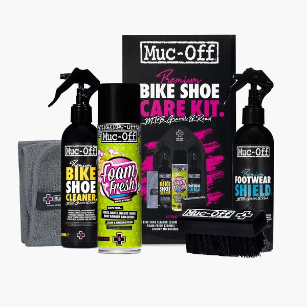 Dviračio priežiūros rinkinys Muc-Off Premium Bike Shoe Care Kit