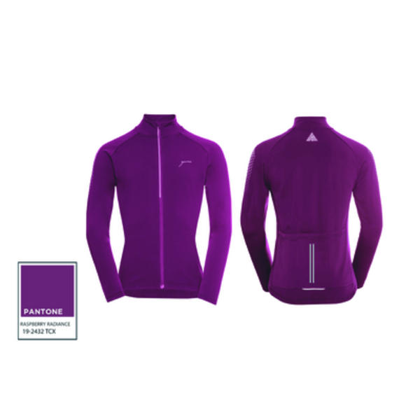 T-shirt mot. Long sleeve APURA Outono purple
